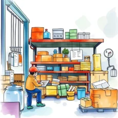 Supplier feedback analysis in a warehouse setting