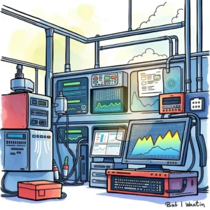 Uptime Logger tool setup showing monitors tracking system uptime metrics for IT department operations