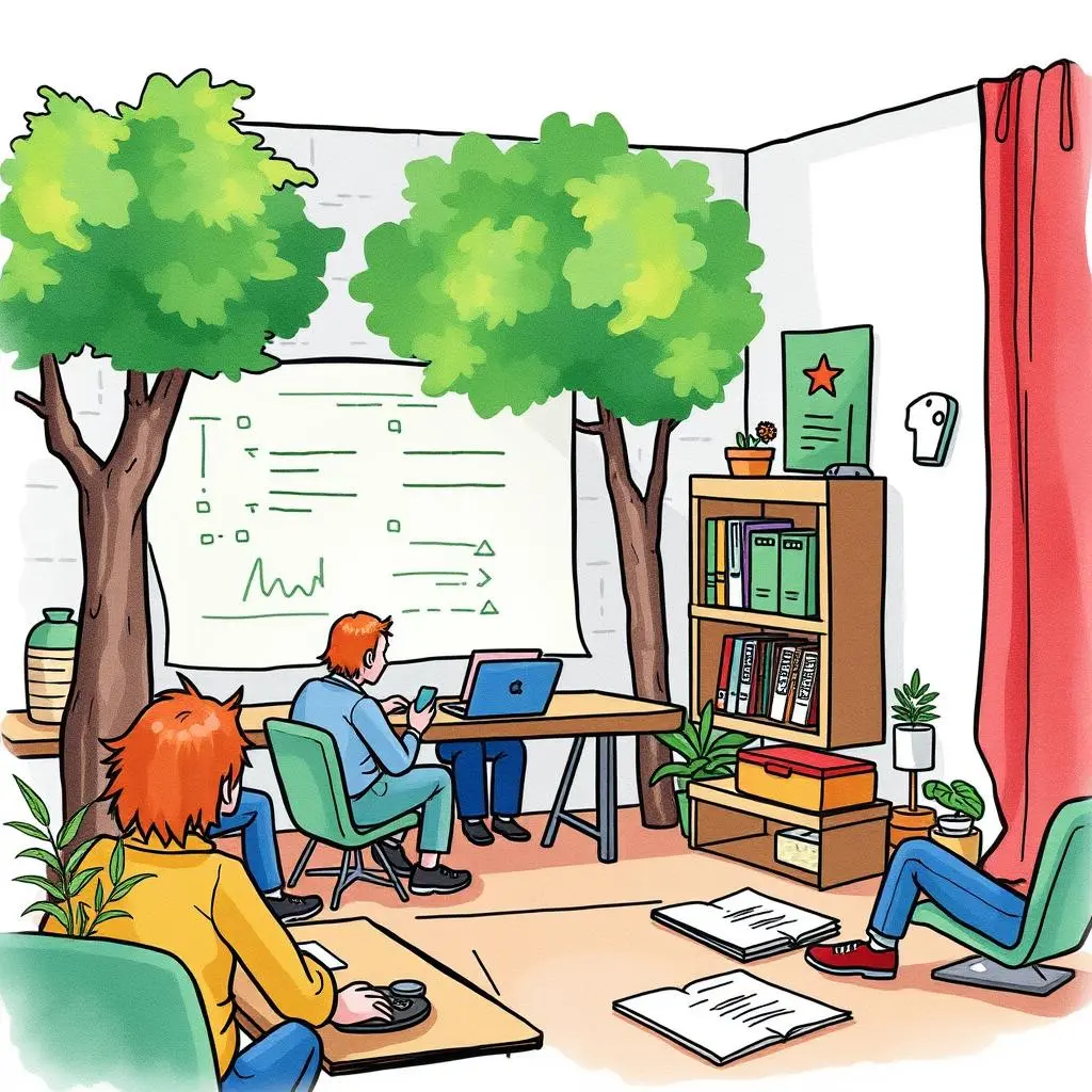 Feedback extractor: Summarize key insights from user feedback 1 Work environment showcasing a usability testing session with participants engaging.