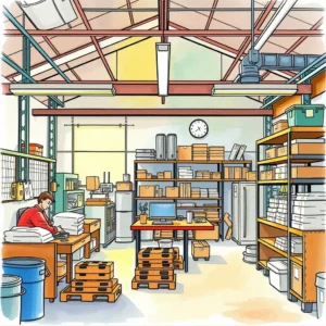 Facility layout improvement suggestor: Recommend layout adjustments for efficiency 10 workplace-organization-facility-layout-improvement-suggestor-10ka