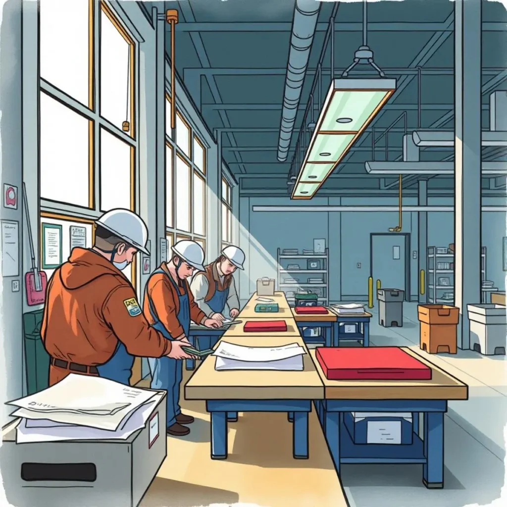 Quality control checklist generator: Streamline assembly quality checks 1 assembly-line-setup-quality-control-checklist-generator-10ka