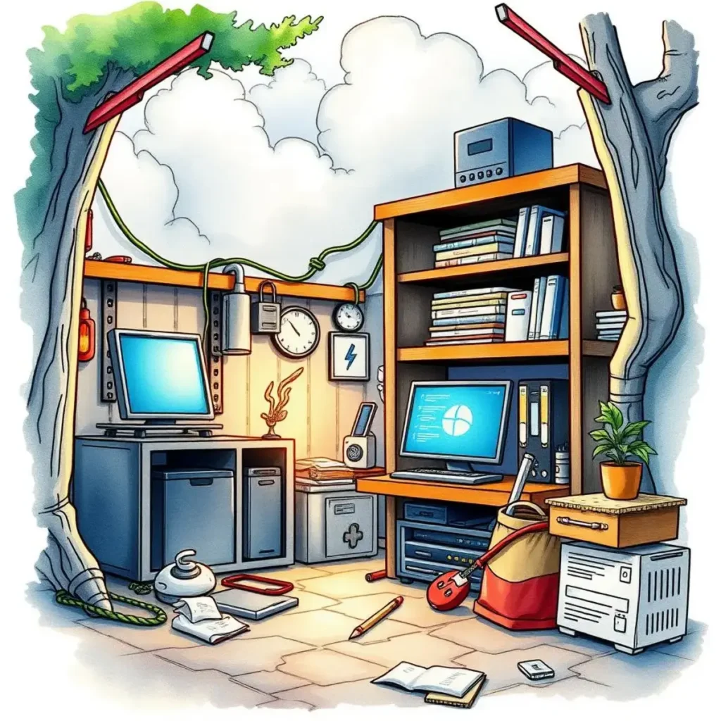 Recovery plan builder: Design tailored data recovery plans easily 1 Creative workspace for designing tailored data recovery plans and strategies.