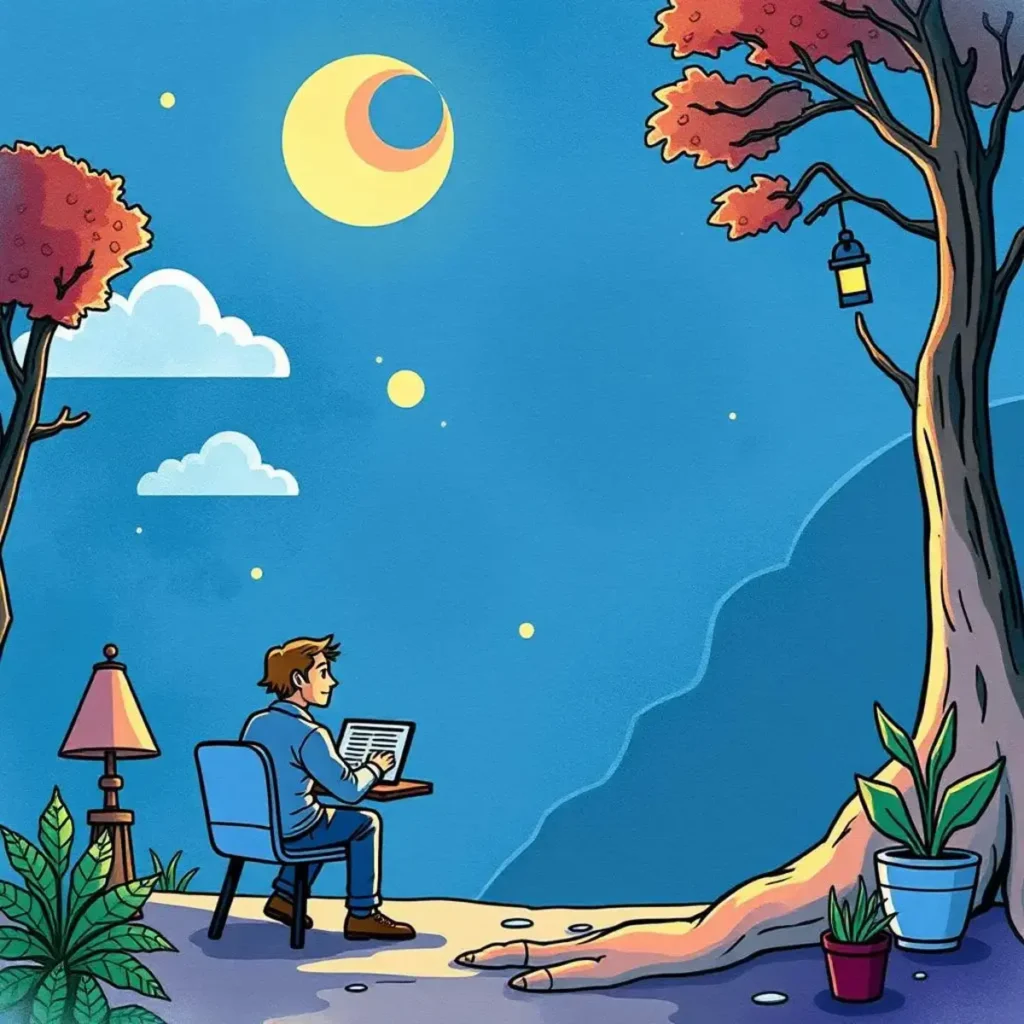 Best practices highlight: Outline key data ownership best practices for training 1 Person sitting at a desk in nature, analyzing data ownership best practices.