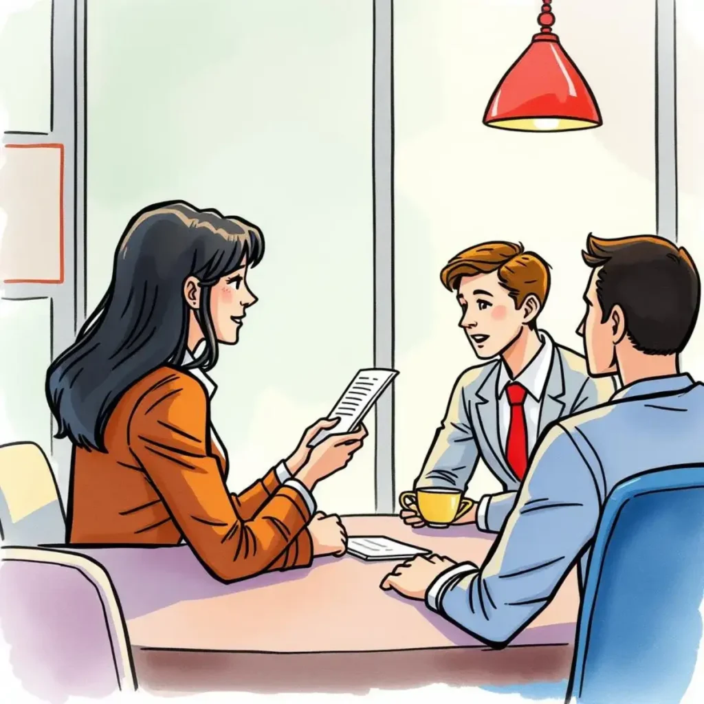 Candidate progress tracker assistant: Summarize candidate progress and next steps 1 Candidates discussing progress and next steps in recruitment.