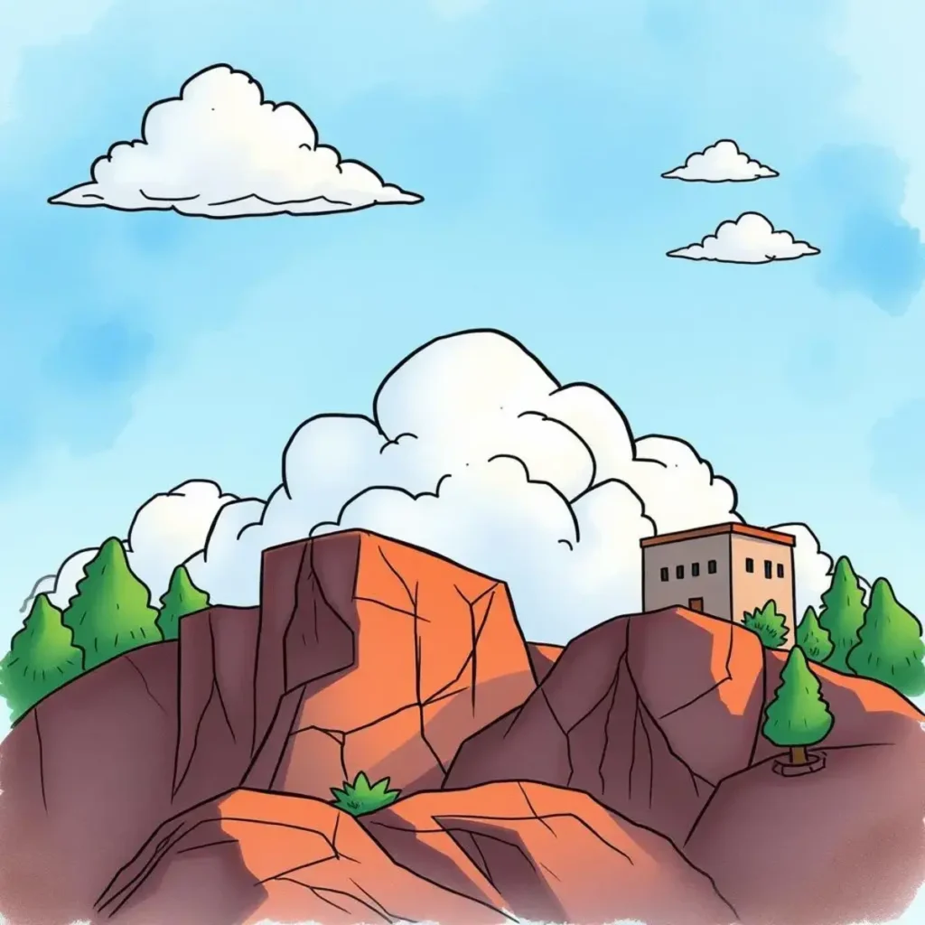 Cloud efficiency summarizer: Condense performance metrics for better resource allocation 1 Illustration of a mountain landscape symbolizing cloud efficiency and optimization.
