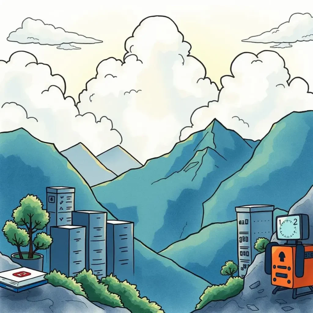 Vulnerability scanner summary generator: Generate reports on vulnerabilities identified 1 Vulnerability Scanner Summary Generator image showcasing mountains and technology