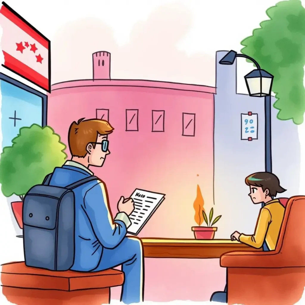 Communication tone adjuster: Adjust sentiment in post-incident notifications 1 Professional reviewing communication strategies in a calming outdoor setting.