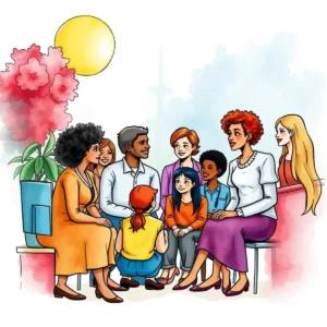 Audit trail documentation assistant: Generate audit trail documentation for compliance 1 Community gathering discussing Diversity and Inclusion efforts