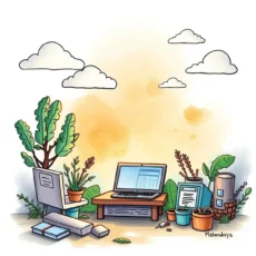 Illustration of a workspace for data schema validation tools.