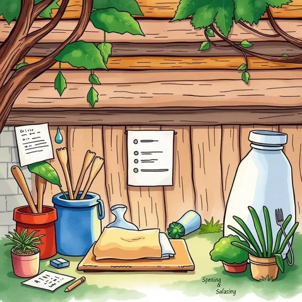Entity standardization engine: Normalize naming conventions and categorizations 1 Tools and materials for data standardization and cleaning in a garden setting.