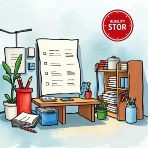 A workspace with documents and tools for error analysis and quality testing.