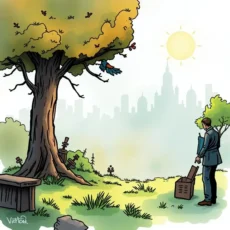 Visual representation of assessing impacts in incident analysis.