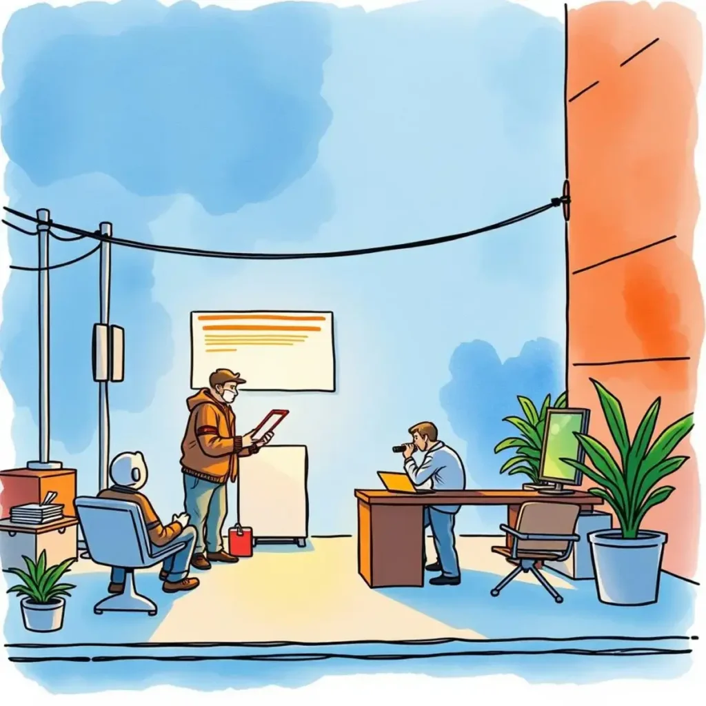 Incident message formatter: Structure and clarify internal incident notifications 1 Incident Message Formatter tool scene with two professionals discussing incident management solutions.
