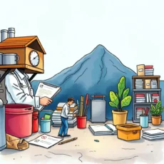 A detailed quality assurance workspace with a checklist focus for inspection processes.
