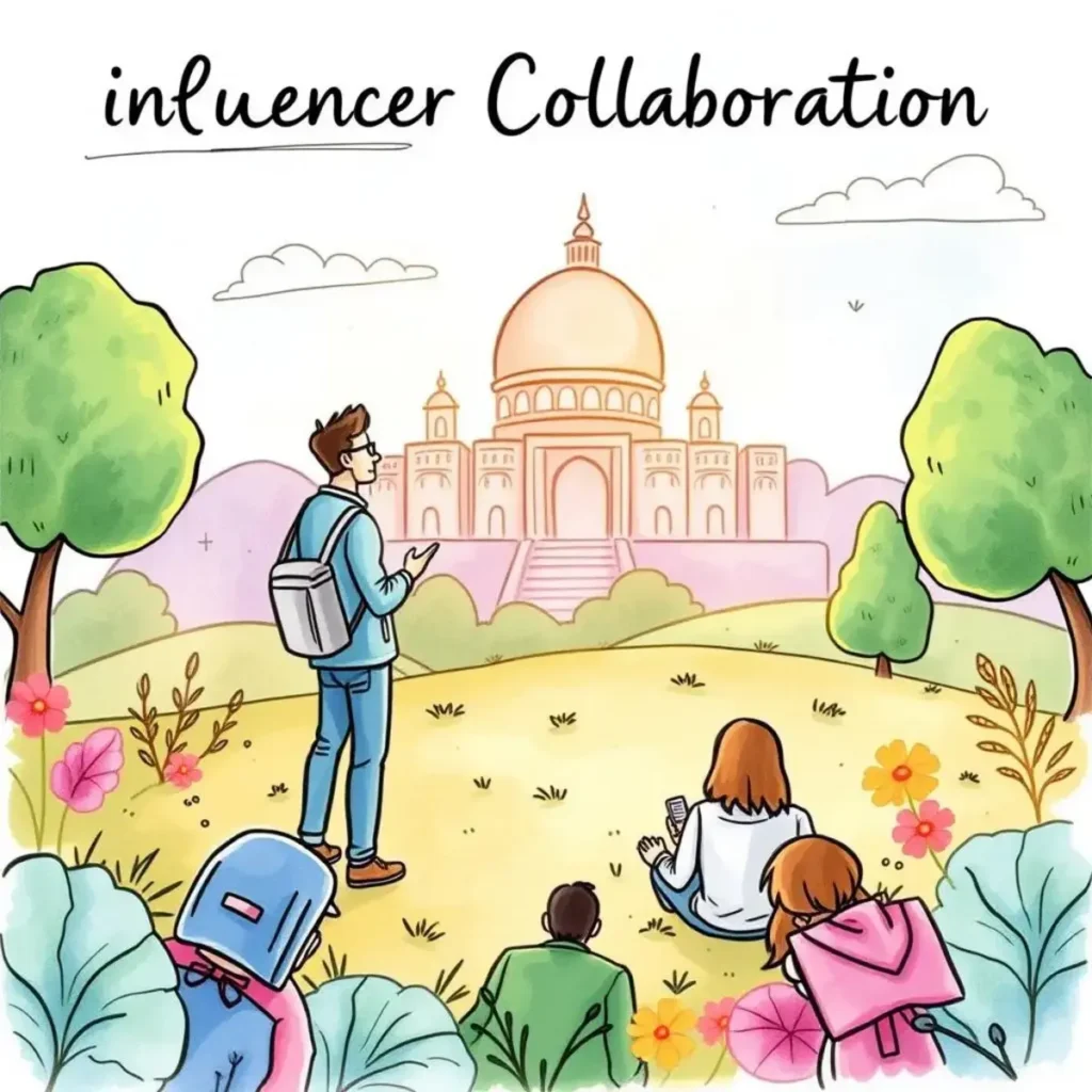 Inspiration for partnership: Generate creative collaboration ideas 1 Illustration of diverse people brainstorming ideas for collaboration.