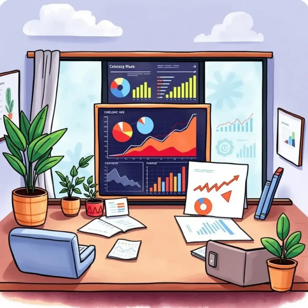Interactive chart picker: Choose interactive charts for better engagement 1 Workspace featuring interactive charts and visual data analysis tools.