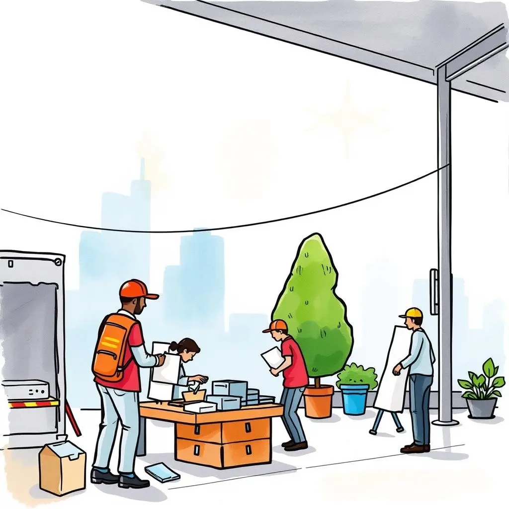 Post-event action planner: Outline follow-up steps for cleanup 1 logistics-coordination-post-event-action-planner-10ka