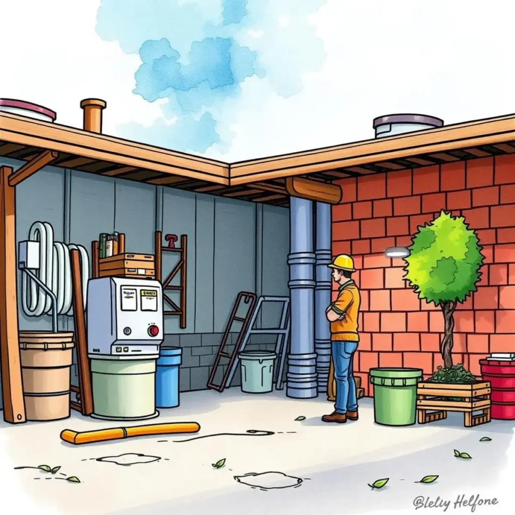 Maintenance staff planner: Organize maintenance worker schedules effectively 1 A maintenance worker assesses equipment in an organized facility maintenance area.