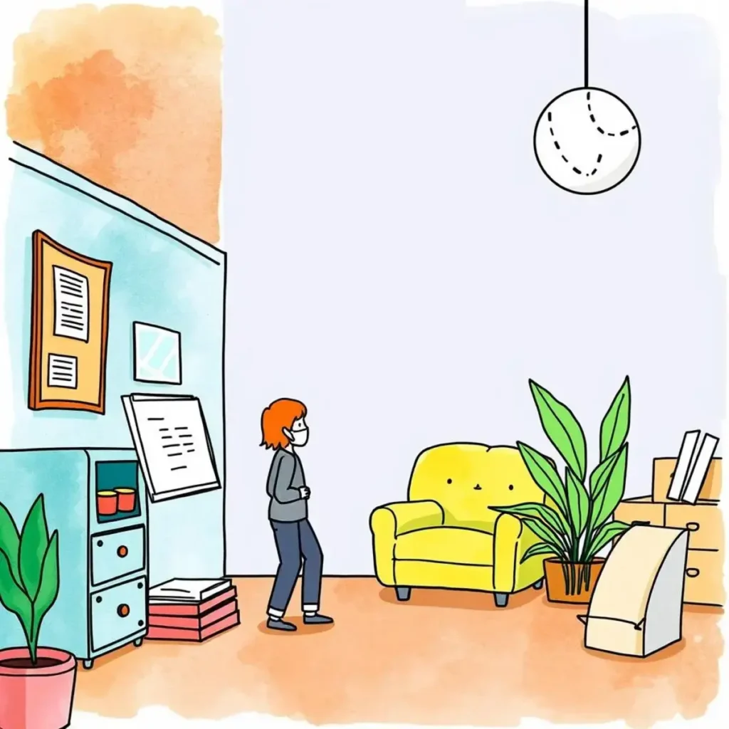 Onboarding resource assignment: Assign resources effectively for customer onboarding 1 Illustration of an inviting onboarding environment with bright colors and plants.