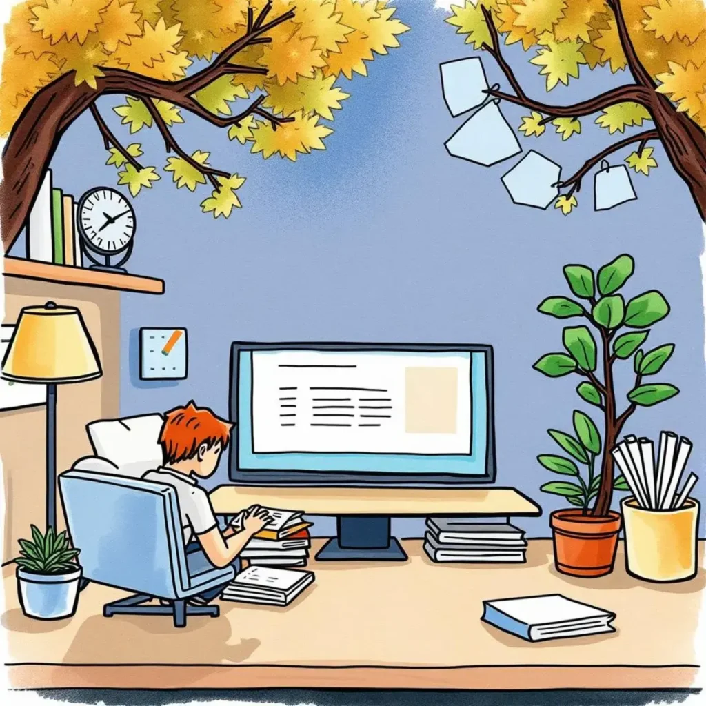 Payment allocation assistant: Efficiently match payments to customer accounts 1 Matching payments to customer accounts with a computer tool in a cozy office setting.