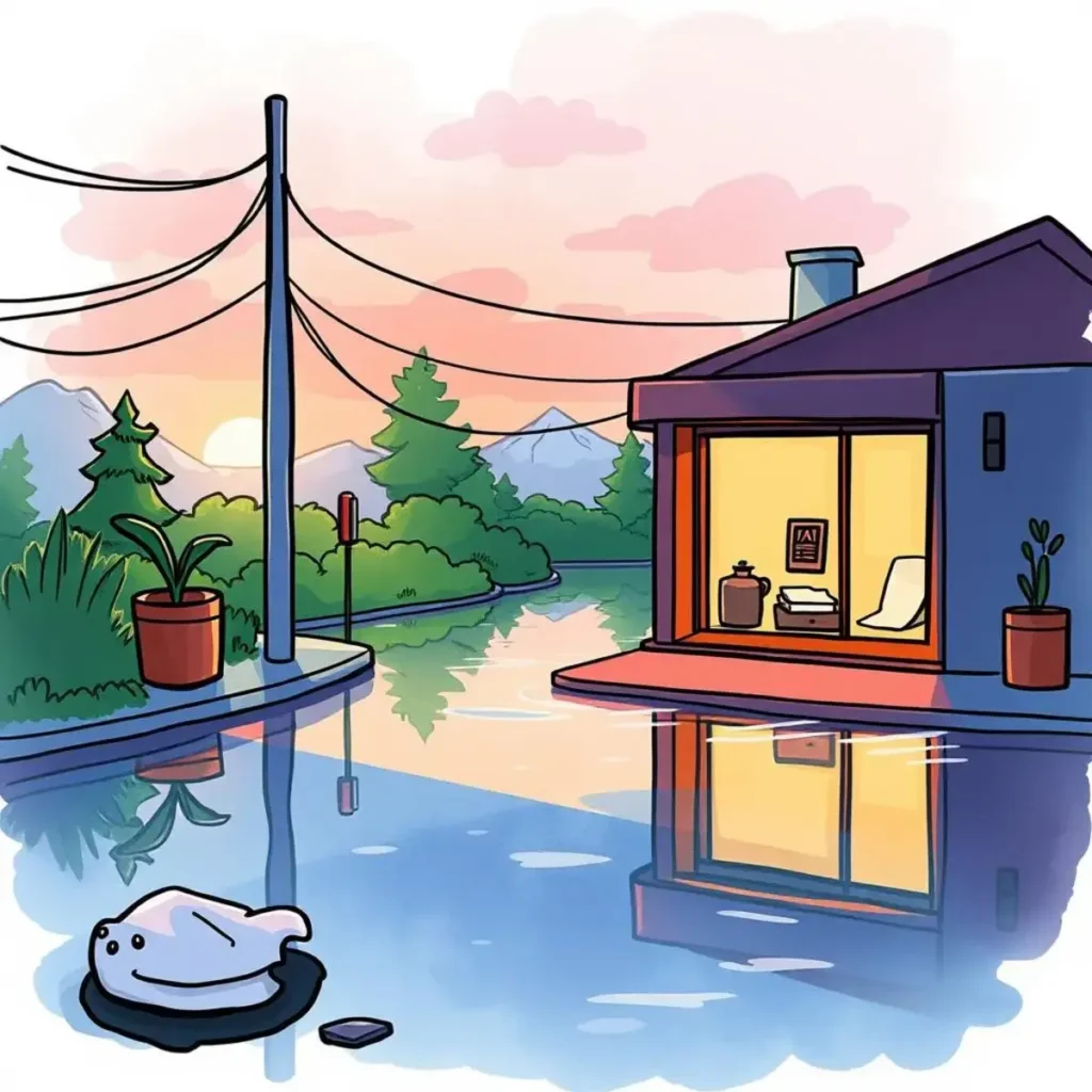 Performance testing reflection tool: Generate reflections based on testing performance 1 Reflection tool interface surrounded by serene outdoor scenery.