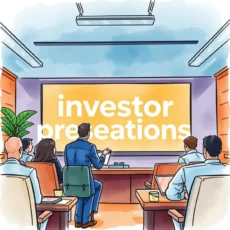 investor presentations in a modern conference room setting during a pitch meeting