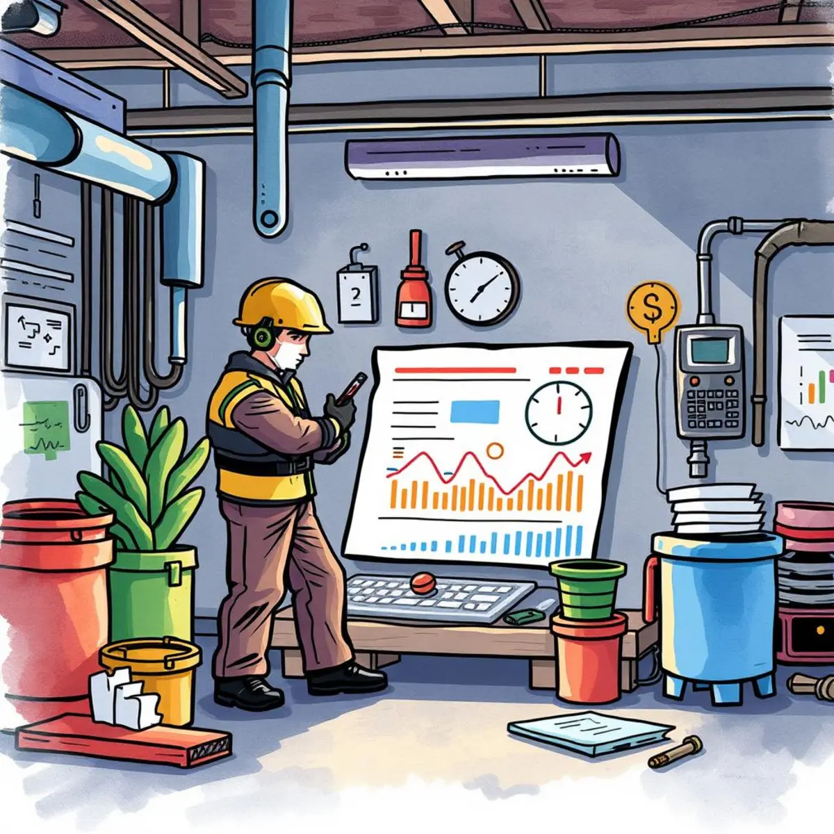 Analysis insights generator: Generate insights from maintenance data