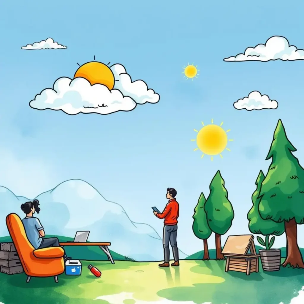 Process alignment transformer: Align processes with organizational goals 1 Process Alignment Transformer tool in a serene outdoor setting