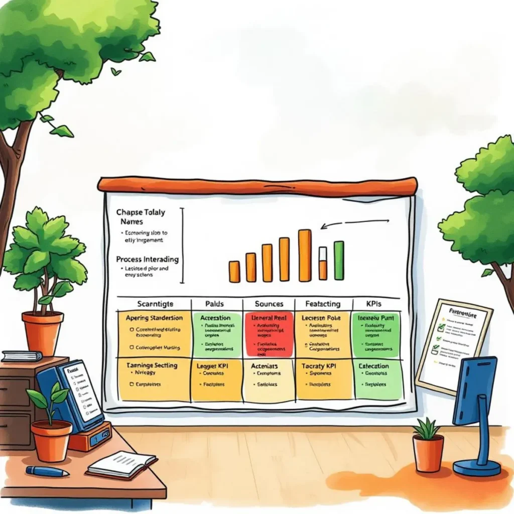 Kpi matrix developer: Visualize and organize KPIs in a structured matrix 1 process-standardization-kpi-matrix-developer-10ka
