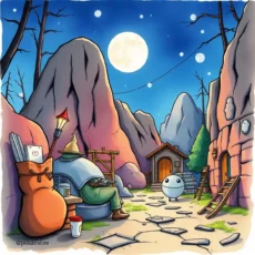 A serene mountain path illustrating project evaluation and innovation journey.