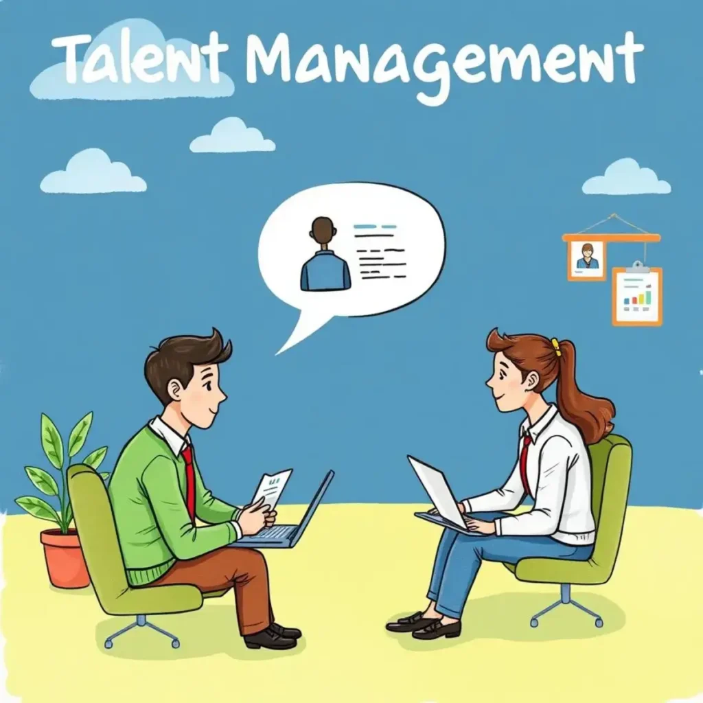 Applicant insight extractor: Highlight key insights from applicant resumes 1 Applicant Insight Extractor tool depicted in a conversation between HR professionals reviewing resumes.