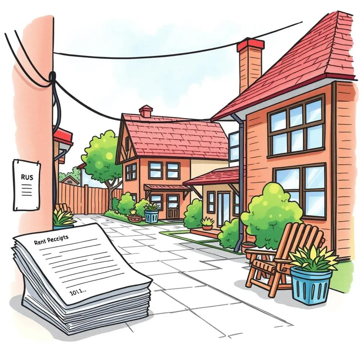 Rent receipt generator: Create and distribute digital rent receipts