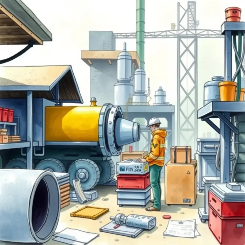 Resource allocator: Distribute resources based on scheduling needs 1 Engineer managing resources at a construction site for projects.