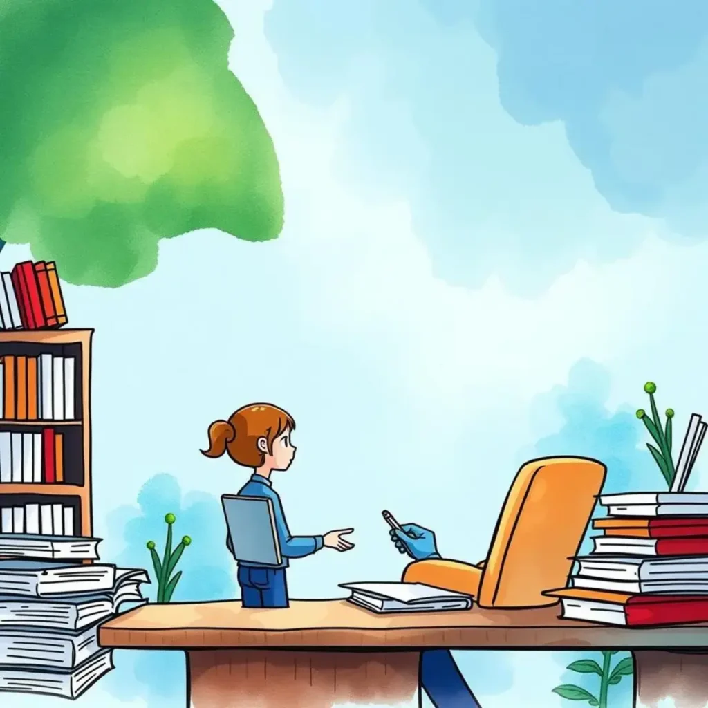 Retention schedule creator: Draft schedules for document reviews 1 A document control specialist collaborating in a modern office setting.