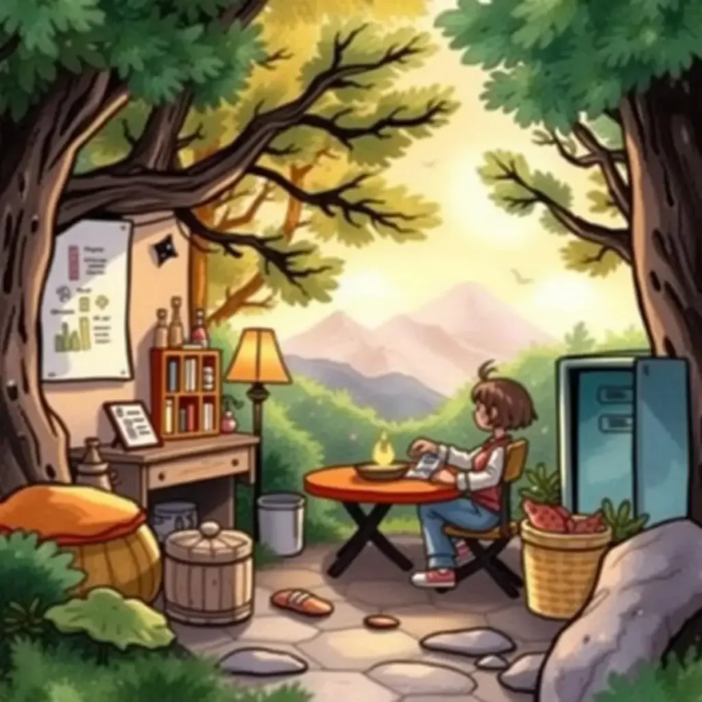 Revision request formatter: Craft precise requests for content revisions 1 A person sitting at a table in a scenic outdoor setting, engaged in crafting content revisions.