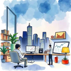 Sales analysts interpreting data for strategic market insights.