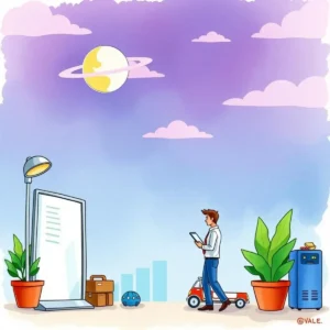 Sales tax strategy optimizer: Develop effective sales tax strategies 3 Professional evaluating sales tax strategies in a vibrant environment.