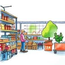 Seasonal trends evaluation in a warehouse setting