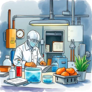 Spc initiative builder: Develop and refine quality improvement strategies 6 A quality assurance analyst reviewing data in a laboratory setting.