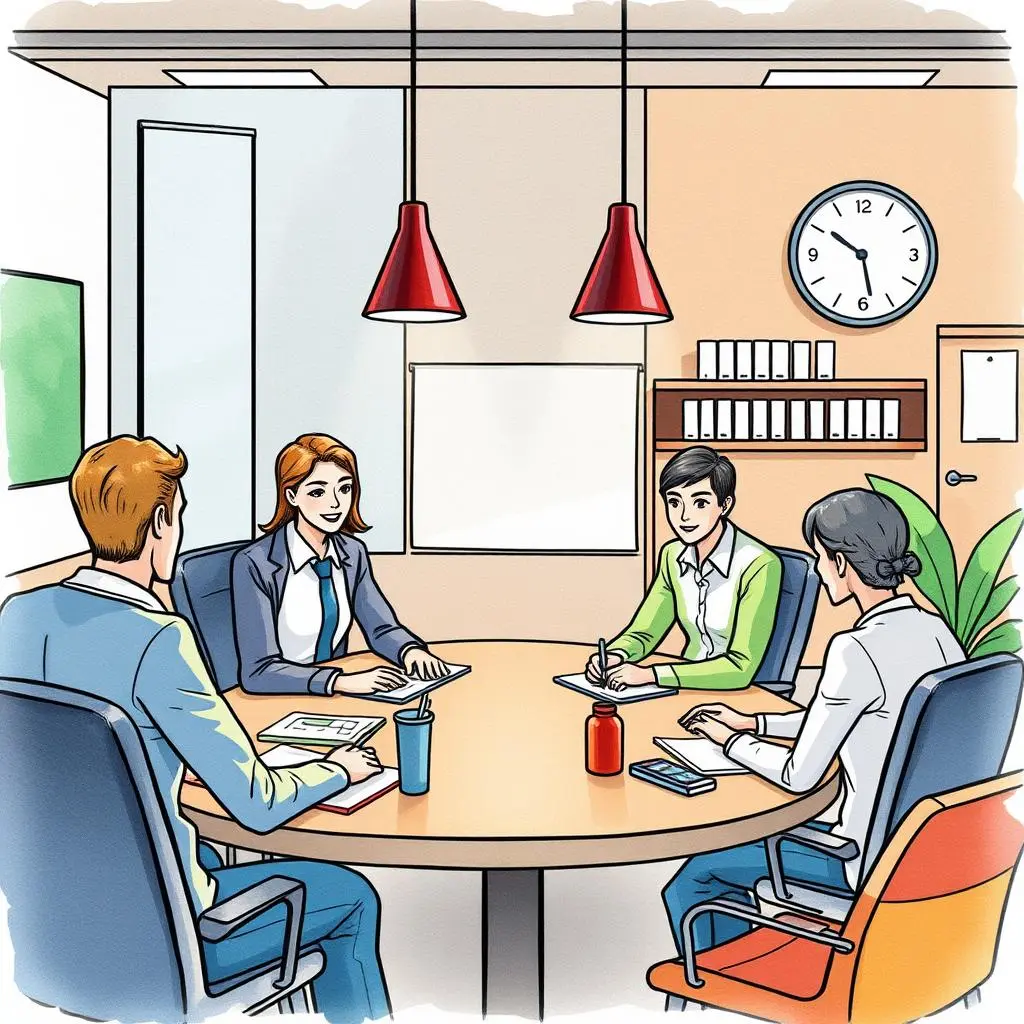 Meeting summary generator: Generate concise meeting notes 1 staff-coordination-meeting-summary-generator-10ka