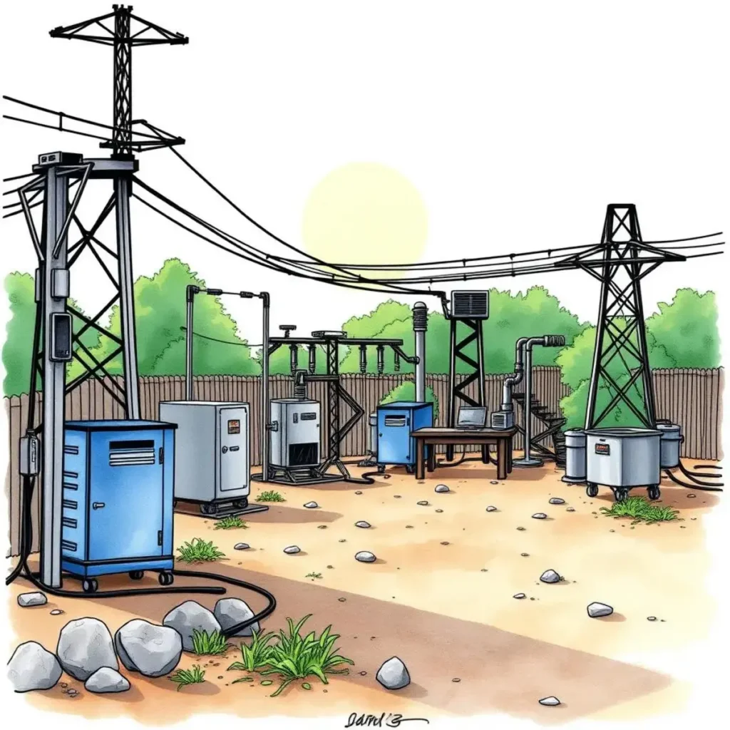 System protection verification statement: Create verification statements for system protection 1 System protection equipment setup for verification and analysis in engineering department