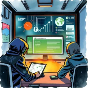 Generate risk assessment insights using the Risk Assessment Snapshot Maker tool in a cybersecurity environment.