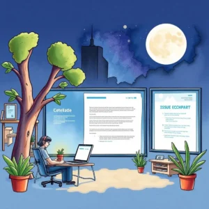 Upgrade Appeal Writer tool in a cozy workspace scene